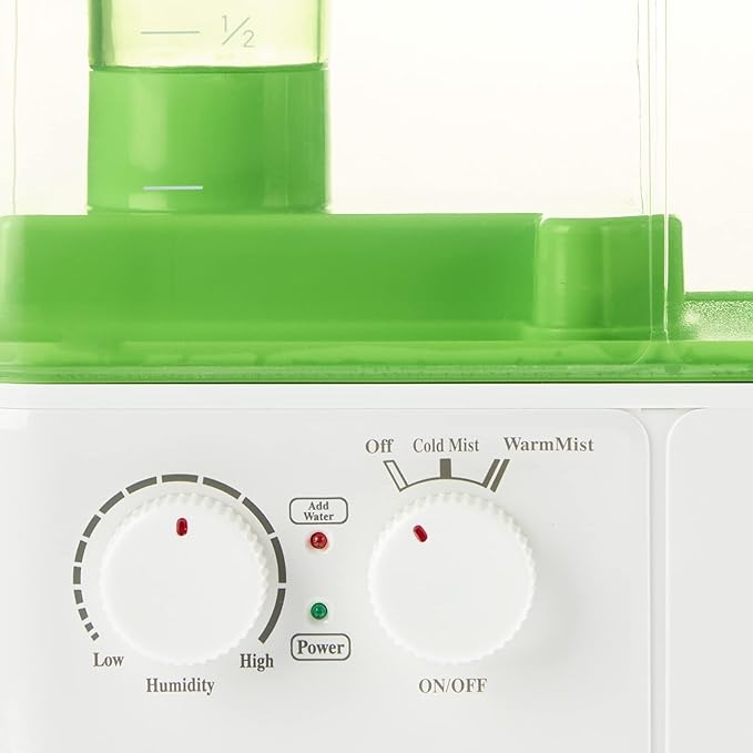 SPT SU-4010G Dual Mist Humidifier with ION Exchange Filter, Green