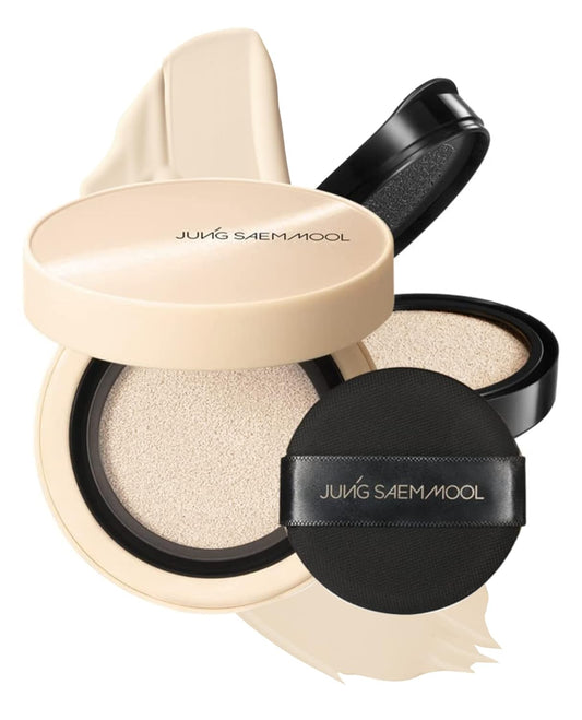 [JUNGSAEMMOOL OFFICIAL] Skin Nuder Cover Layer Cushion 19 (Fair Light) | Refill Included | Delicate Cover | All-day Lasting | Makeup Artist Brand