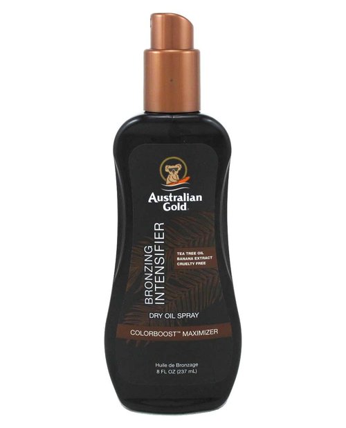 Australian Gold Intensifier Bronzing Dry Oil Spray 8 Ounce (235ml) (Pack of 6)
