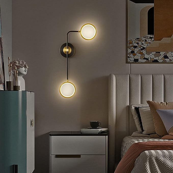 Simple Living Room Bedroom Bedside Led Background Wall Lamp Minimalist Decoration Staircase Corridor Balcony Wall Lamp, Modern