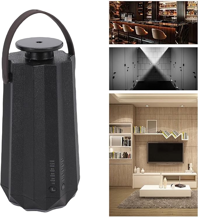 Fabater Essential Oil Diffuser, Smart Fragrance Diffuser, Portable 50ml Smart Scent Air Machine, App Control Low Noise Air Freshener for Plants, Pets, Home, Office, Dormitory (Black)