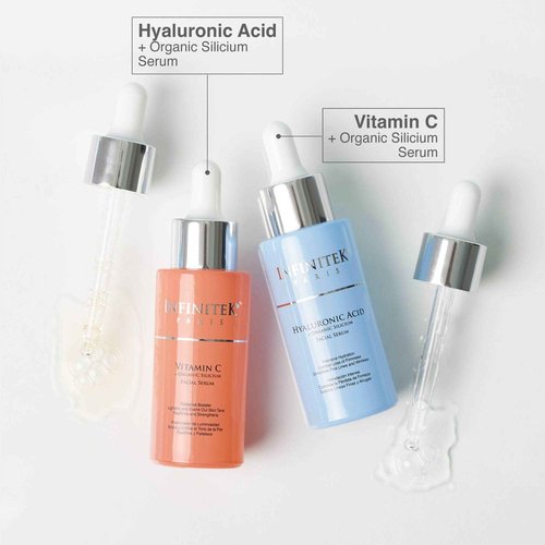 Infinitek® Paris, Perfect Duo SERUMMIX Kit - Vitamin C and Hyalouronic Acid