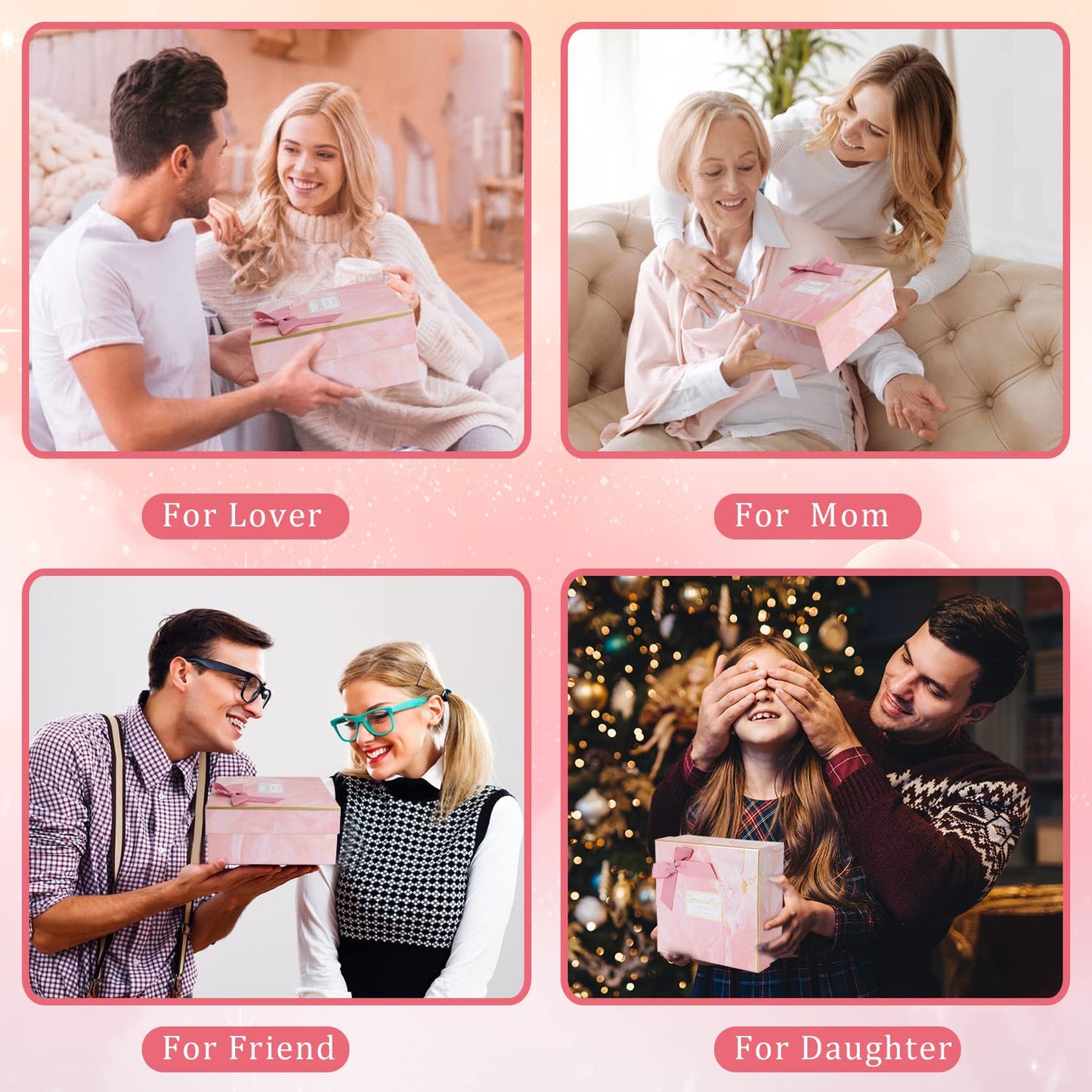 Gifts Basket for Women - Birthday Gifts for Women,Women Gifts Set Contains 13 Items Unique Female Gift Ideas,Relaxing Care Package Self Care Gift Box for Women Mom Wife Bestie Sister