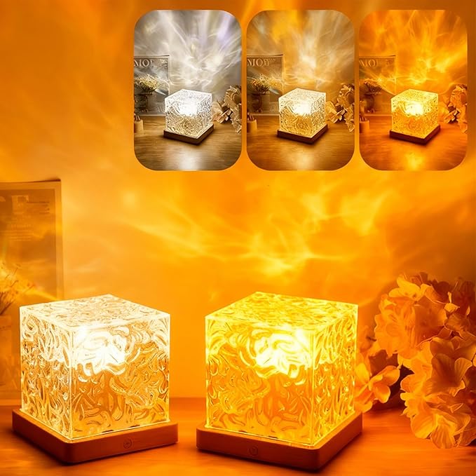 Magical Northern Lights For Your Room, Magic Northern Light, Aurora Night Light Projector With Remote Control, Color-Changing Mood Ocean Light For Home, Relaxation & Decor (3 Colors * 2, Plug-in)