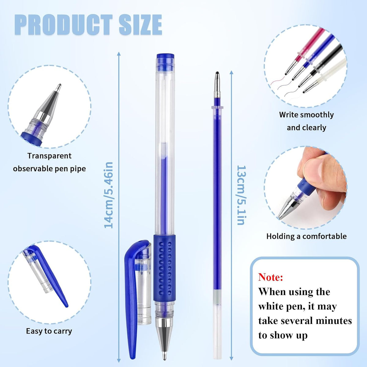 4 Pcs Heat Erasable Pens for Fabric with 32 Refills, Fabric Marking Pens for Sewing, Quilting, Embroidery, Dressmaking, Tailors Sewing Chalk Pencils