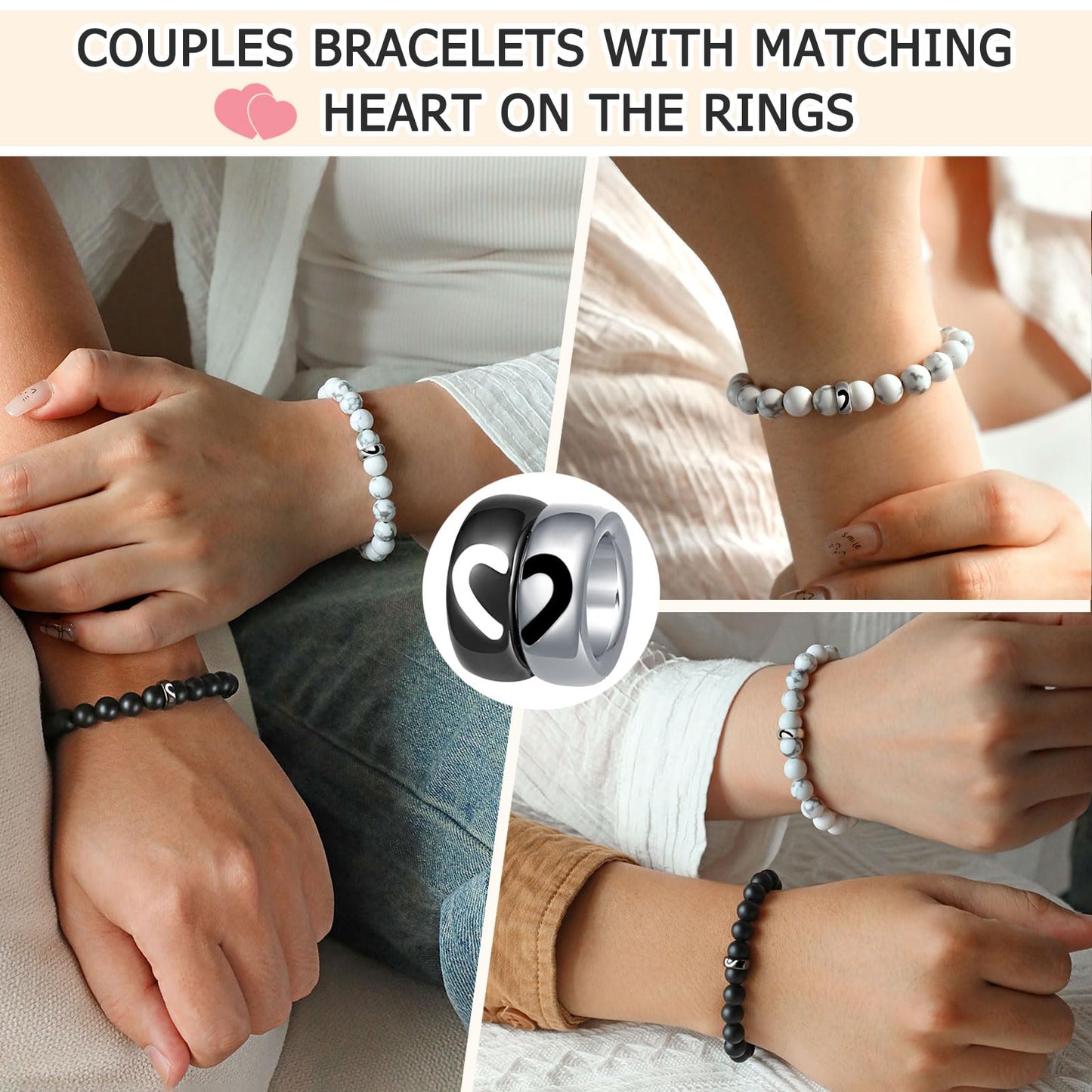 UNGENT THEM Gifts for Men Valentines Birthday Anniversary Unique Christmas Him Boyfriend Husband Bracelet Who Have Everything Want Nothing