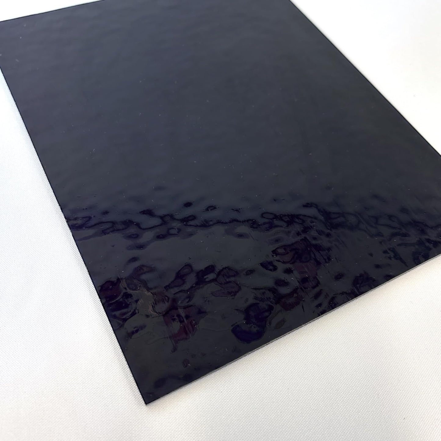 Wissmach Stained Glass Sheet : Midnight Blue English Muffle (8"x12""-1 Sheet) | Curated by BiNARi Glass"