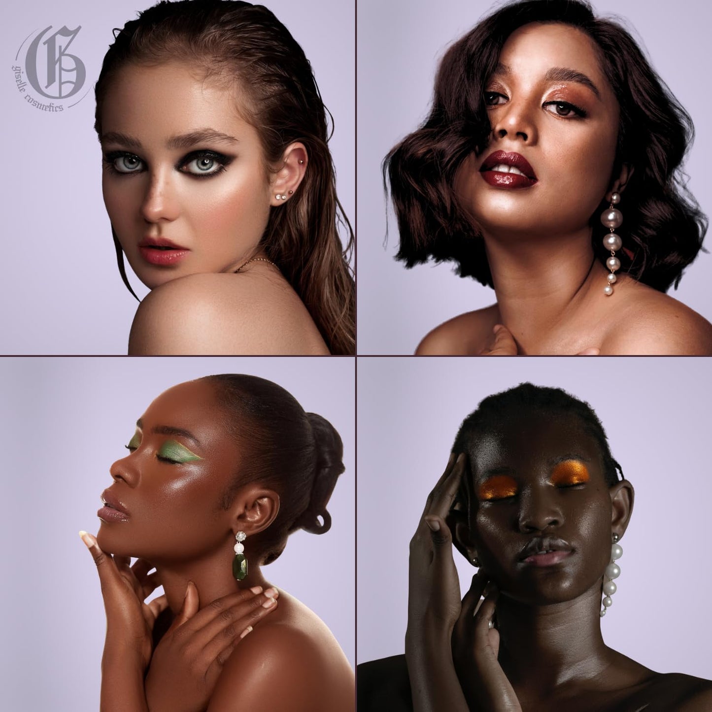Coco Mineral Loose Eye Shadow - Organic, Shimmer, Glitter & Metallic Eye Shadow Palette Makeup - Talc-Free, Iridescent, Brown, Gold, Copper & White Eye Makeup