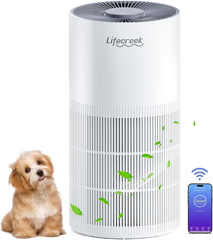 Air Purifiers for Home up to 1084 Ft², Air Purifiers for Large Rooms with Smart WiFi Control, 3-Stage Filter Air Purifiers for Bedroom 22 dB, Hepa Air Purifier Filter Cleaners for House