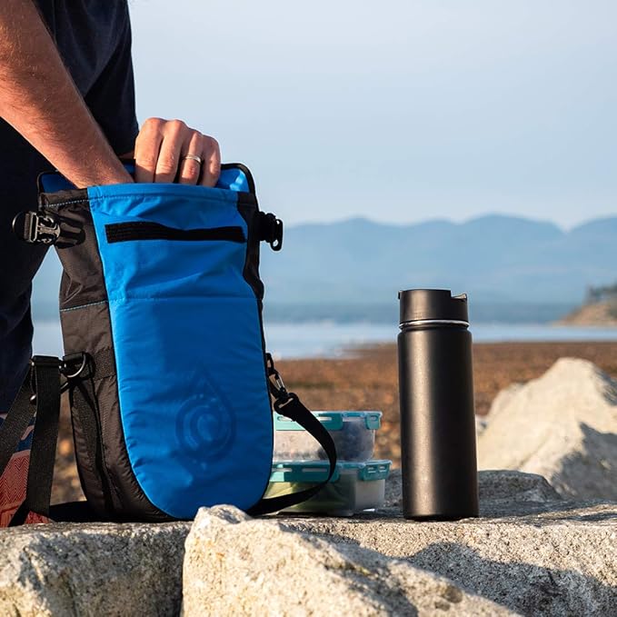 Aqua Quest Ice Cave Insulated Dry Bag - 5L & 12L Cooler Drybag - Waterproof, Lightweight, Compact - Grey, Blue, Black