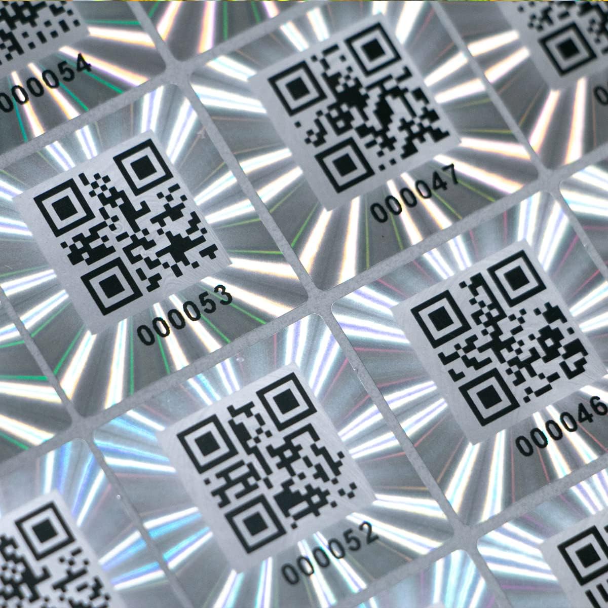 dose not apply 120pcs Hologram QR Code Labels, Tamper-evident Security Seal Sticker,Warranty Void Tamper Proof Labels with Unique Sequential Serial Numbering（1X1 inch)