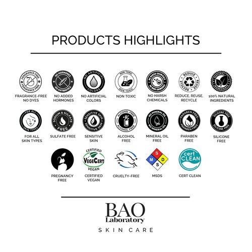 BAO Laboratory 3% Tranexamic Acid Serum with Provitamin B5/Hyaluronic Acid – Soothing Hydrating & Radiant Skin Formula - 30ml