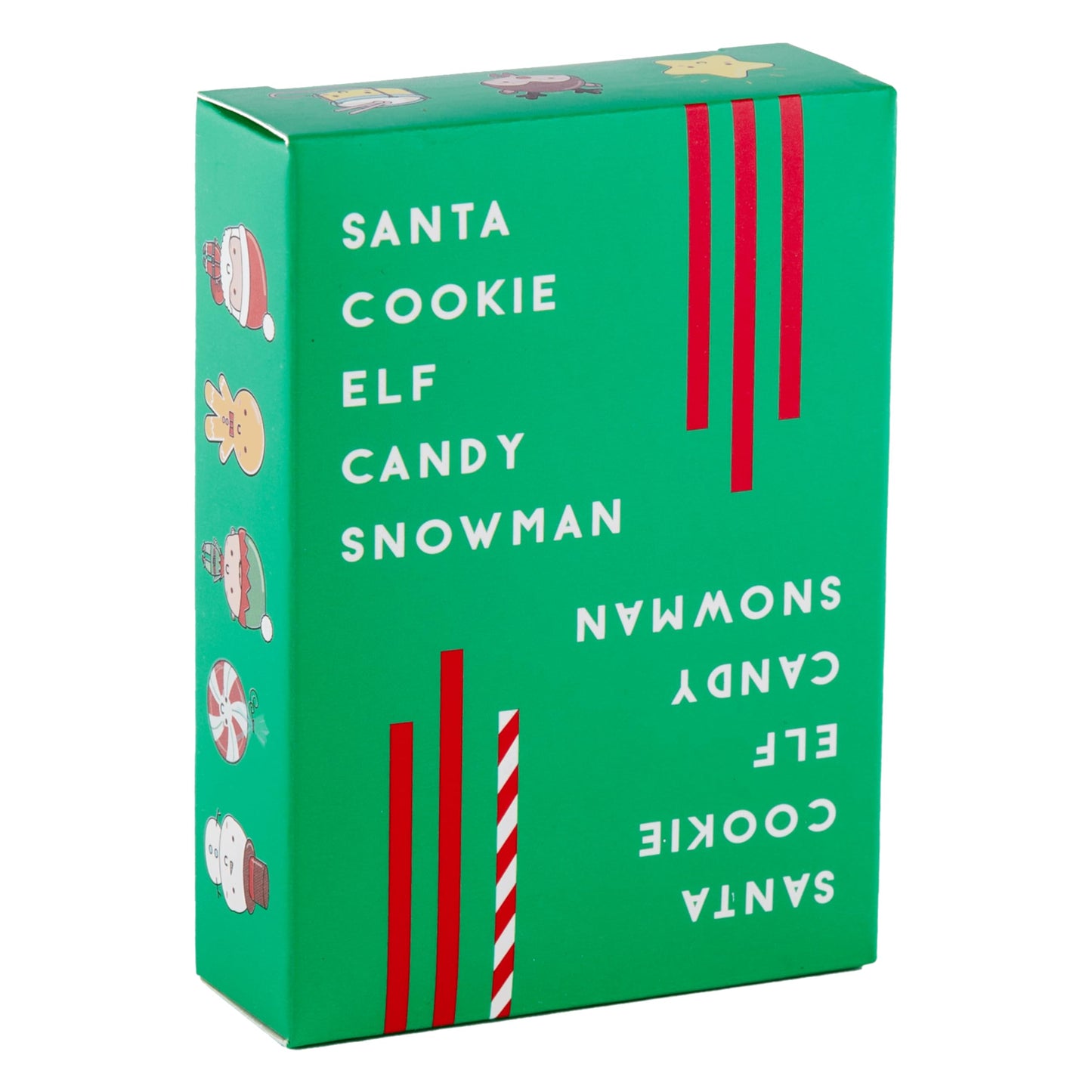 Santa Cookie Elf Candy Snowman Card Game – by Taco Cat Goat Cheese Pizza – Holiday Party Card Game – Great Stocking Stuffer – Fun for Kids, Teens, Adults and Family - 10 Min Ages 7+