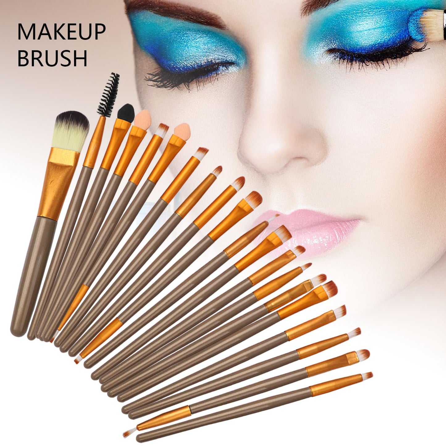 All in One Makeup Kit for Makeup storage bag 2X14 Colors Eyeshadow Palette Liquid Foundation Eyeliner Pencils Contouring Stick Lip Gloss Eyebrow Pencils 20Pcs Makeup Brushes etc For Women Girls Teens (Pink)