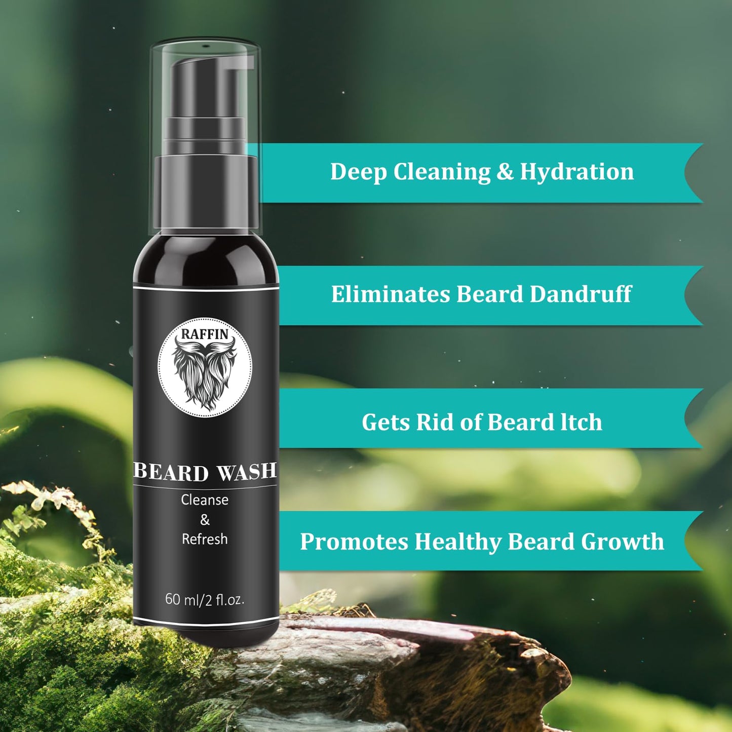 Mens Gifts - Beard Kit with Oil, Balm, Brush, Comb, Scissors, E-book, Outfits Men's Grooming Routine, Anniversary & Birthday Gifts for Men, Him, Husband, Boyfriend, Son, Male Friend, Brother, Dad