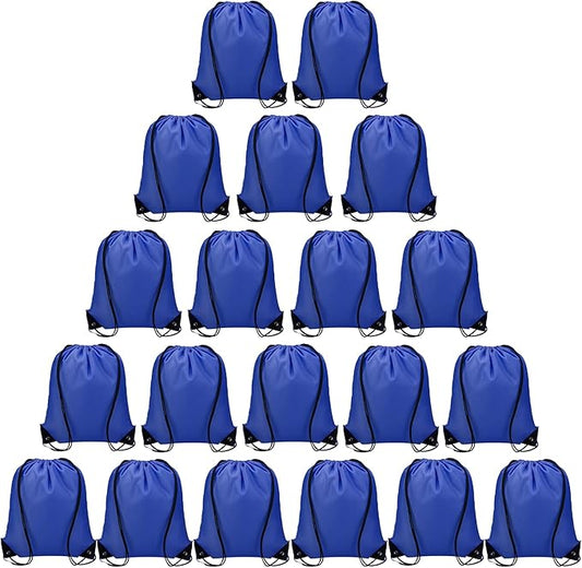Vorspack Drawstring Backpack 100 Pieces for Party Gym Sport Trip