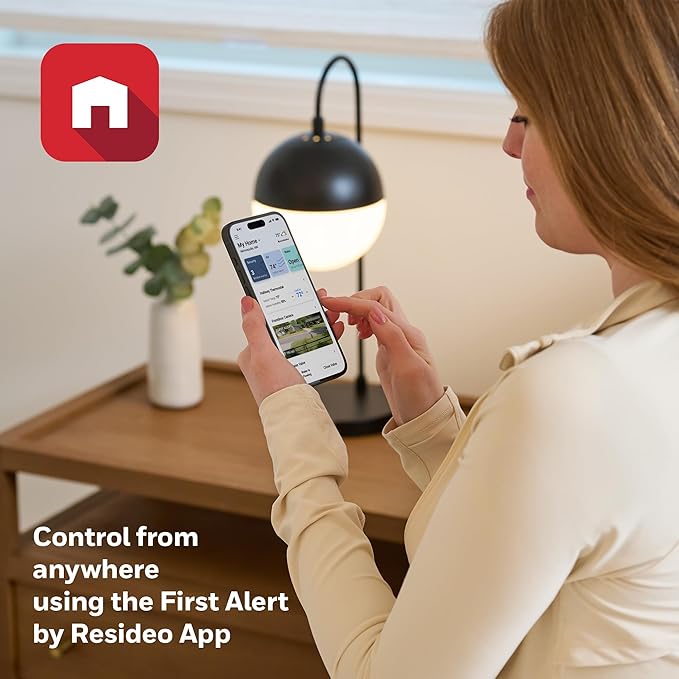 New! Honeywell Home Smart Thermostat, Conventional/Heat Pump Compatibility, WiFi Thermostat for Home, X2S, Gray