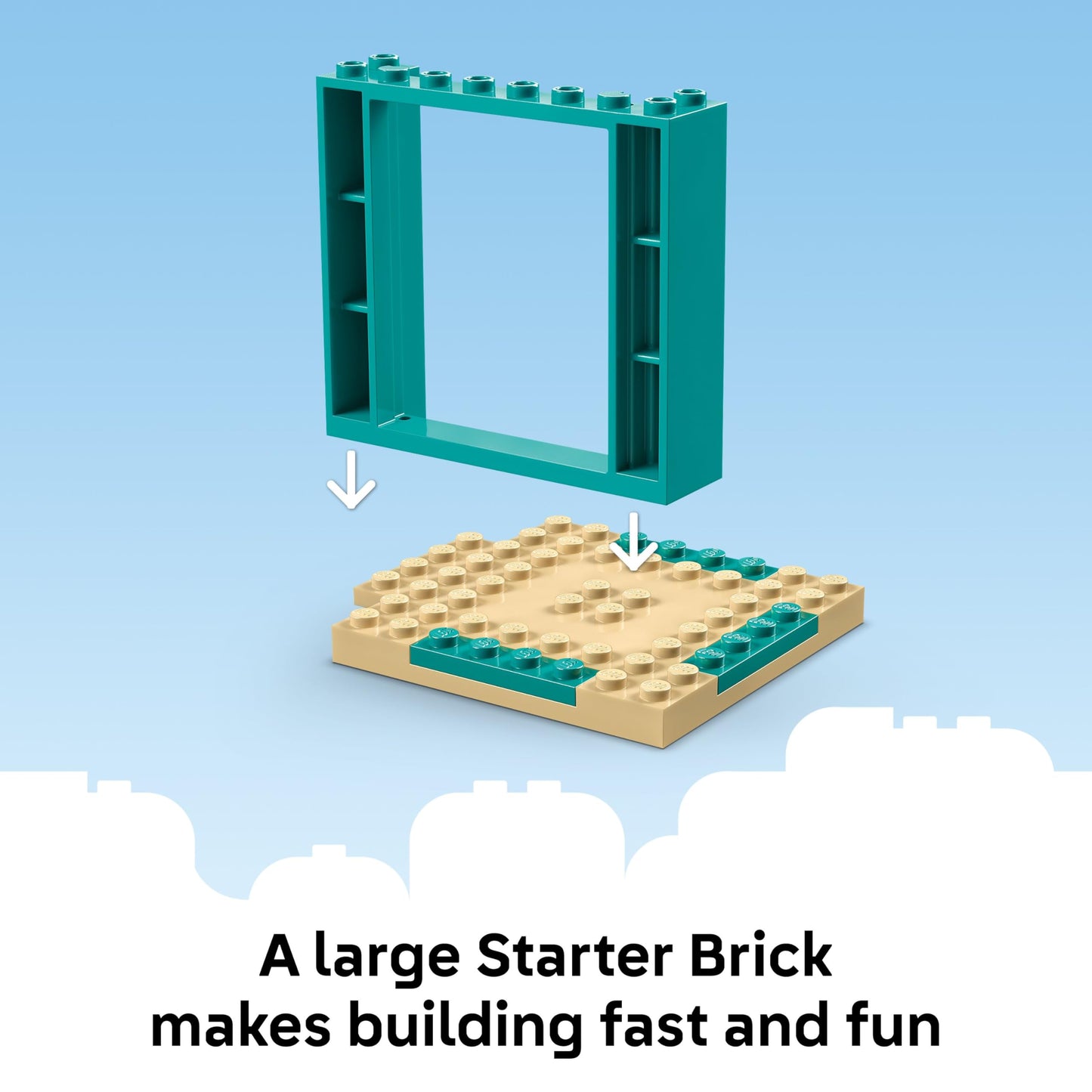 LEGO Bluey Playground Fun with Bluey and Chloe Sensory Building Blocks - Preschool Pretend Play & Learning Toys for Kids - 4 Year Old Girl & Boy Birthday Gifts - 11201