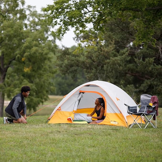 CORE Tent for Family Camping, Hiking and Backpacking | 3 Person / 4 Person / 6 Person / 9 Person Person Dome Camp Tents with Included Tent Gear Loft for Outdoor Accessories