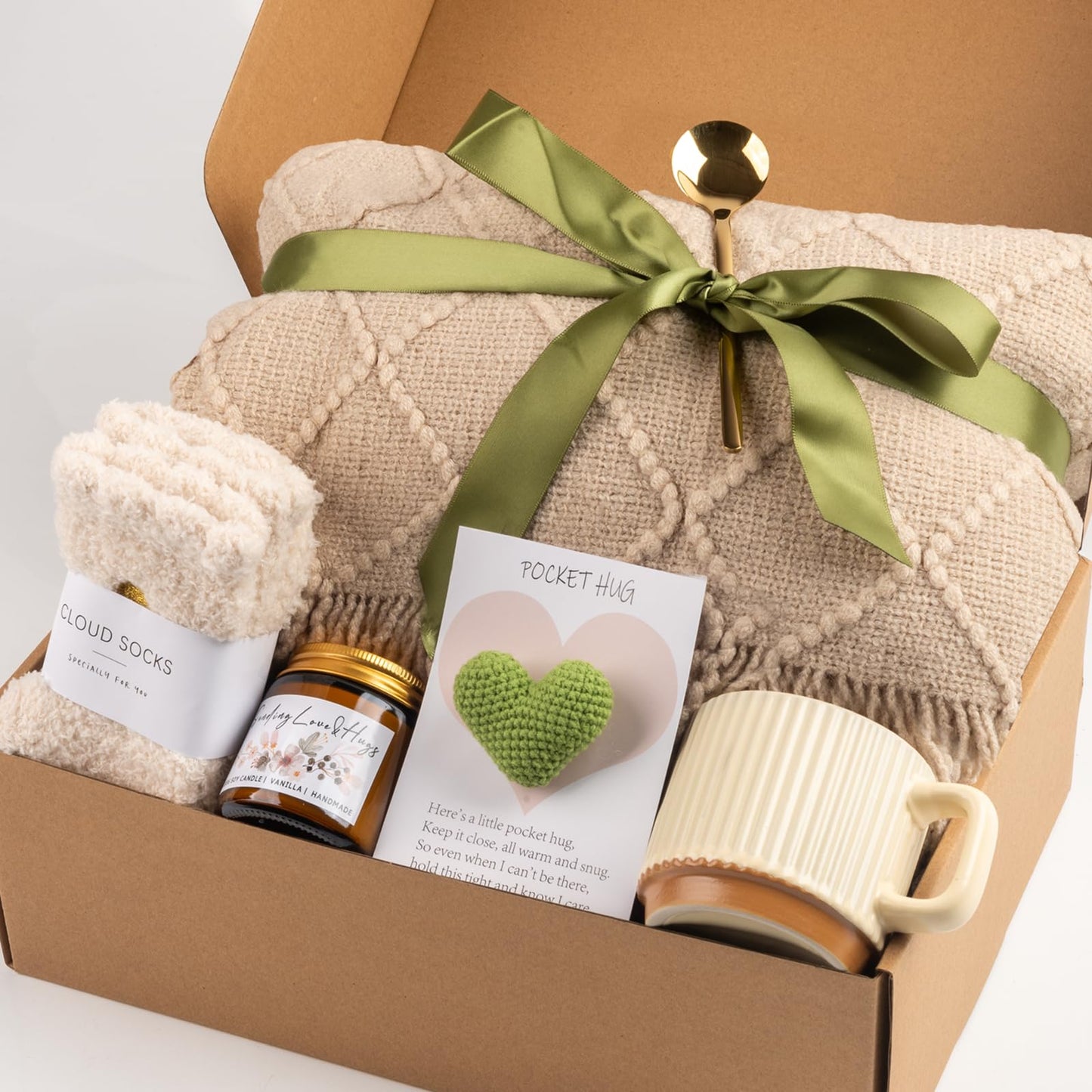 Birthday & Self Care Gifts for Women - Mom's Get Well Soon Care Package, After Surgery & Christmas Gifts for Her