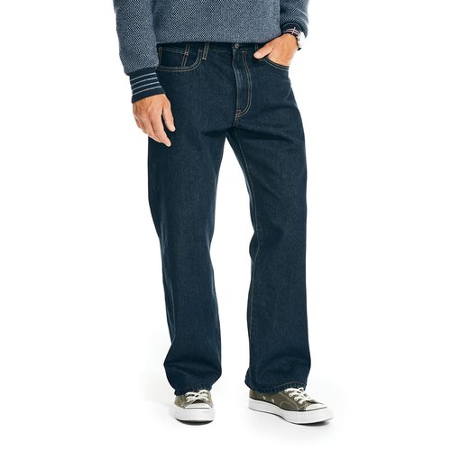 Nautica Men's Authentic Loose Denim Jeans, Pure Ocean Wash, 34W x 30L