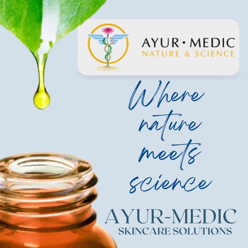 Ayur Medic Hi-Poten-C Serum Vitamin C Serum for Face, With Stable Vitamin C (Tertrahexyldecyl Ascorbate), Neossance Squalane, Vitamin E. For Dark Spots, Hydration Sun Damage, Fine Lines and Wrinkles.