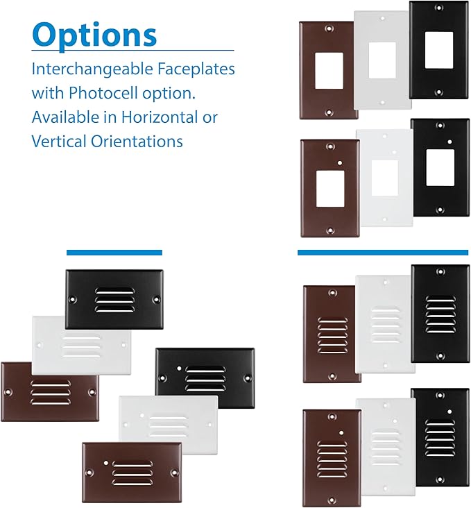 NICOR Lighting STP2 Frosted Oil-Rubbed Bronze LED Step Light with Photocell (STP2F120OBPC)