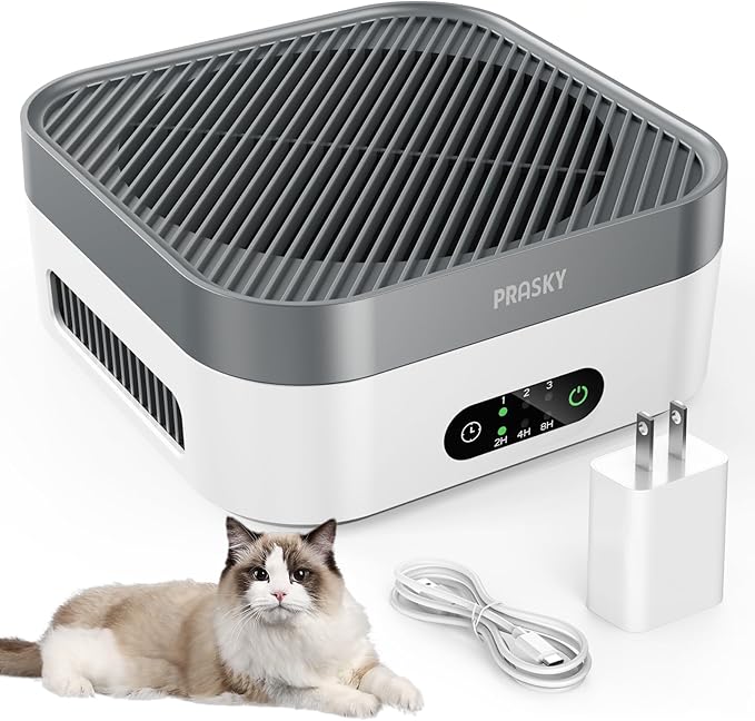 Air Purifiers for Home, H13 True HEPA Filter Captures Smoke Odor Pet Dander, Portable Quiet Car Air Purifier for RV/Desk/Bedroom/Office, Covers up to 600 Ft², Timer