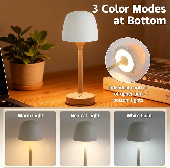 Waterproof Shower Lamp, Spa-Like Bathroom Light, Rechargeable Cordless Lamp with Touch & Remote Control, 16 Color Ocean Wave Projector, Shower Light for Inside Shower & Bathtub