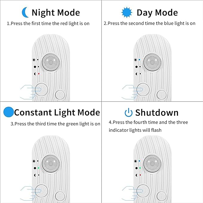 5V Motion Sensor Dimmable USB Rechargeable COB LED Strip Lights,Built-in 1500mAh Battery,Three Modes,9.84FT/3M,Cool White 6500K,320LEDs/M,Night for Closet,Wardrobe,Bed,Stairs,Kitchen