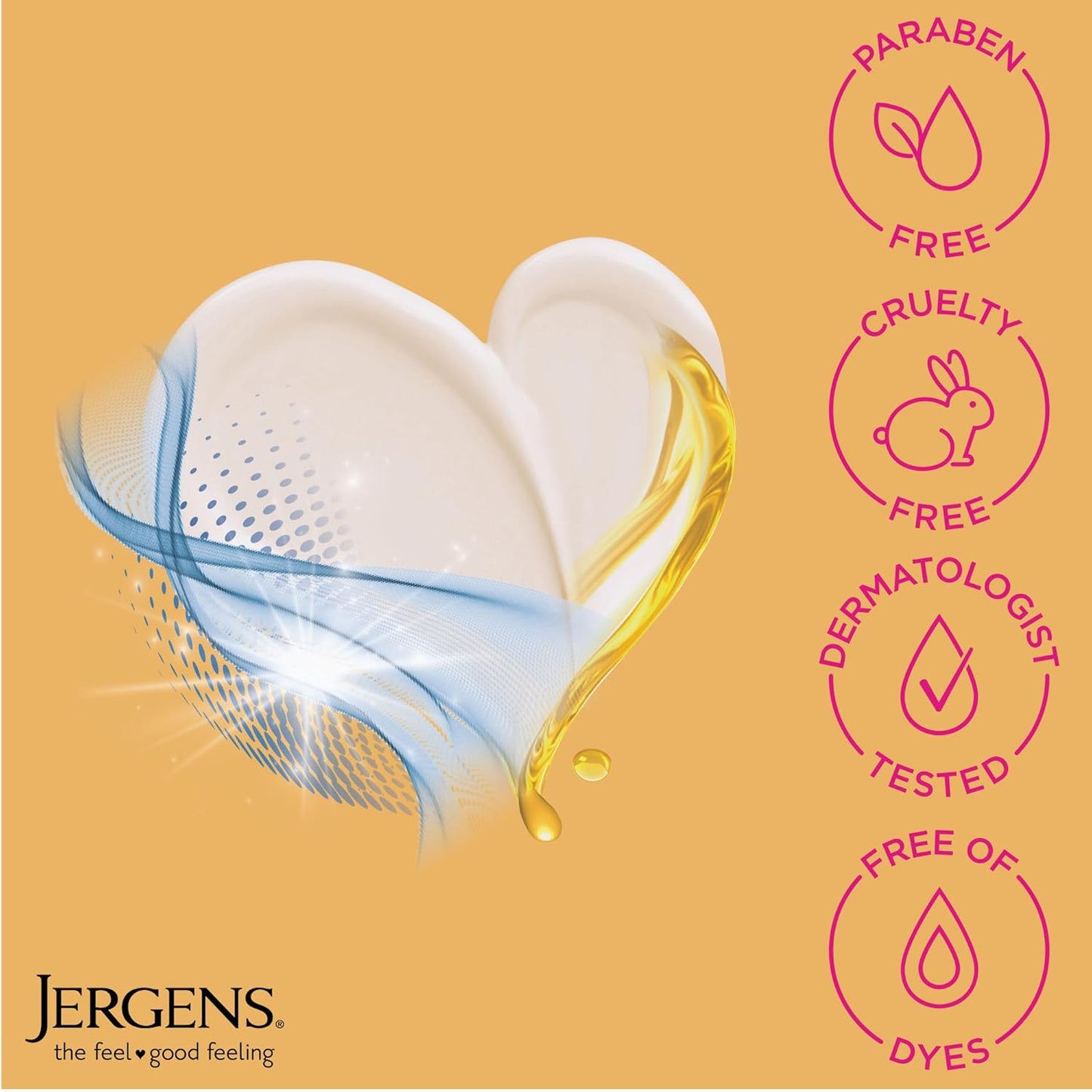 Jergens Skin Firming Body Lotion for Dry to Extra Dry Skin, Skin Tightening Cream with Collagen and Elastin, Dermatologist Tested, Hydralucence Blend Formula, 16.8 Oz, Pack of 3