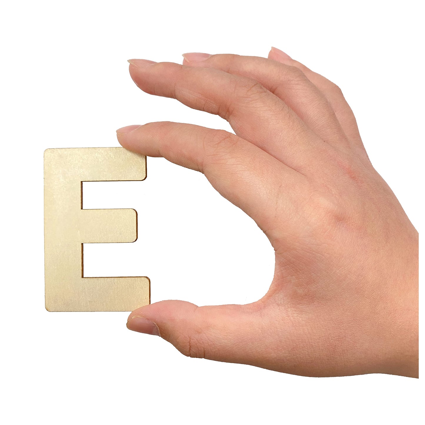 182 Pieces 2-1/2 Inch (2.5") Wooden Letters Craft Wood Letter Unfinished Alphabets with Extras Wall Decor"