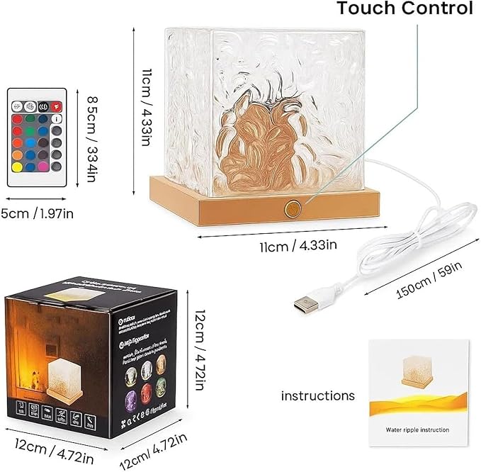 Magical Northern Lights For Your Room, Magic Northern Light, Aurora Night Light Projector With Remote Control, Color-Changing Mood Ocean Light For Home, Relaxation & Decor (3 Colors * 3, Rechargeable)
