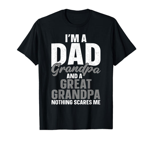 Great Grandpa Art For Great Grandfather Men Grandparents Day T-Shirt