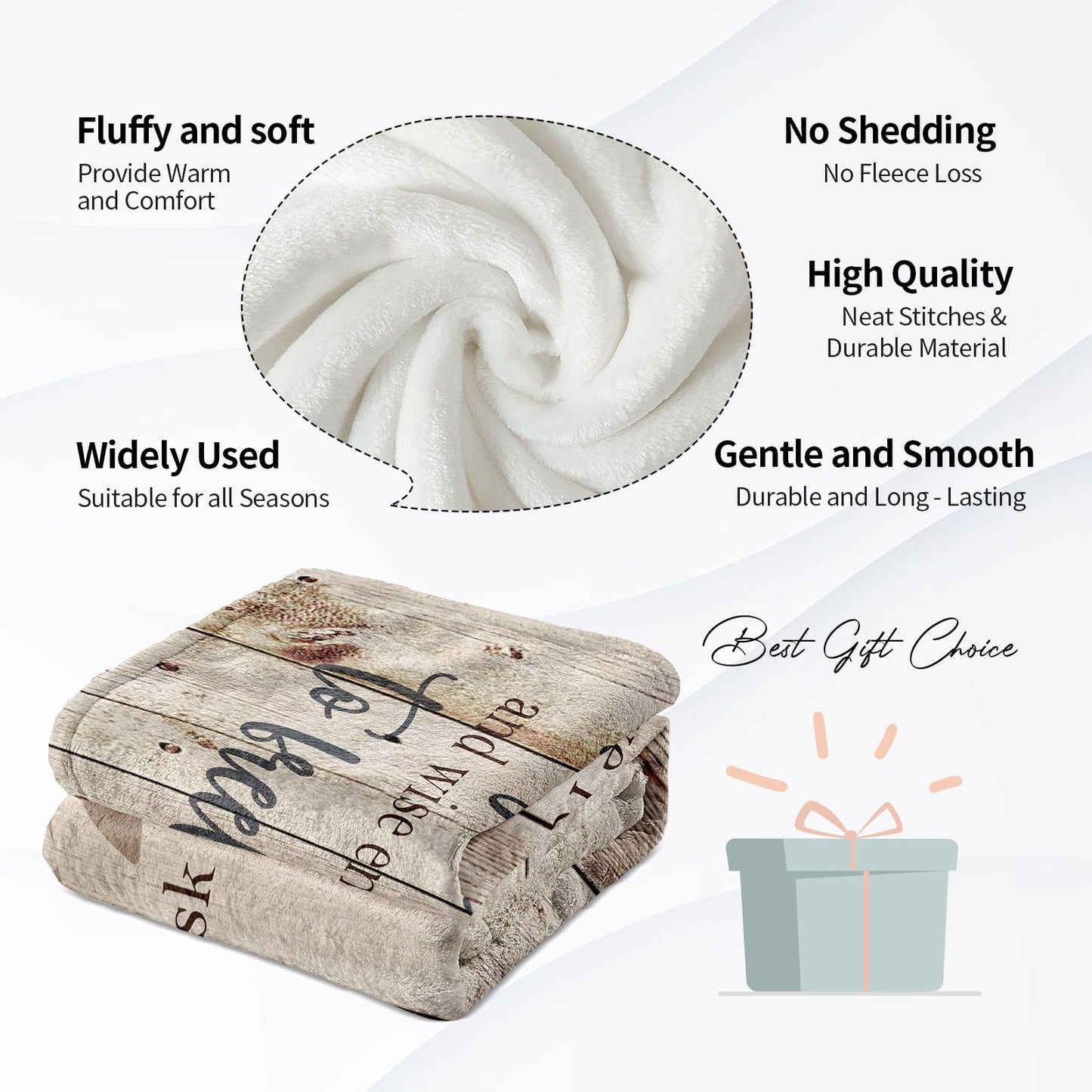 Dfaqehk Wedding Gifts for Couples 2025, Bridal Shower Gift for Bride to Be, Best Bride Gifts for Wedding Day, Unique Newlywed Gifts for Couples, Marriage Prayer Throw Blanket 60 x 50 Inch