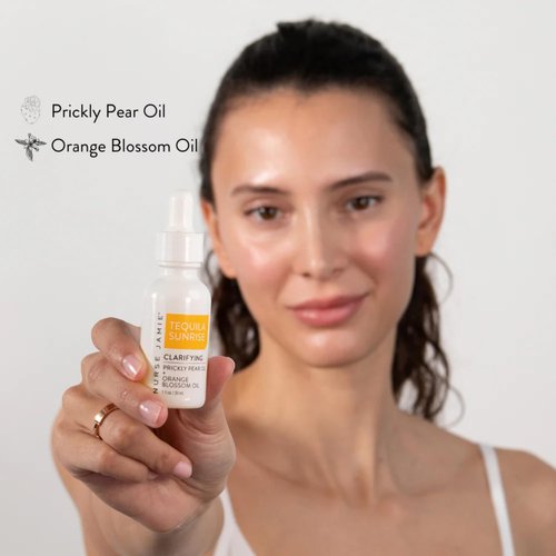 Nurse Jamie Tequila Sunrise Clarifying Oil – Botanical Face Oil with Prickly Pear & Orange Blossom for Acne-Prone Skin (30 mL)
