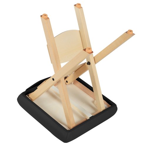 Master Massage Wooden Portable Folding Massage Stool- Lightweight Wood Foldable Tattoo Stool-Portable Tattoo Stool-Mobile Chair Seat Easy to Carry
