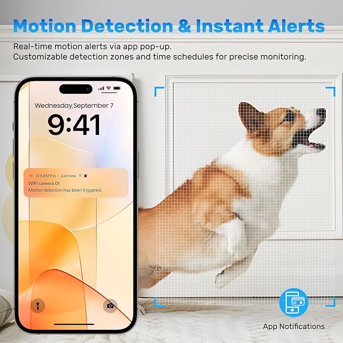 Wireless Home Camera Mini WiFi Security Camera 4K Small Cameras House Indoor Outdoor Cam Tiny Door Pet Cameras Nanny Wireless Camara Smart Motion Detection Surveillance Home Office No Need WIFI Camera