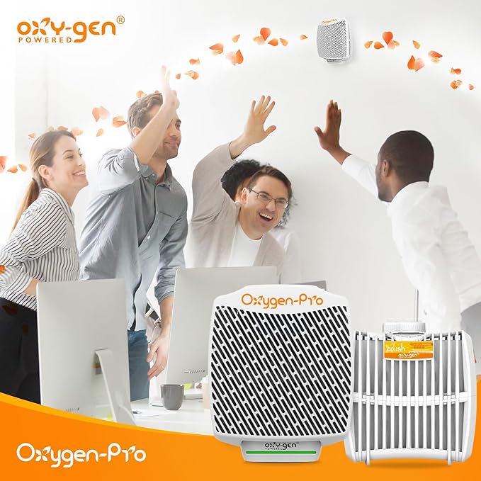 Oxygen-Pro - Crush, Tropical Waves Strong Fragrance Cartridge For Oxy-Gen Powered Commercial Air Fresheners and Deodorizers (6)