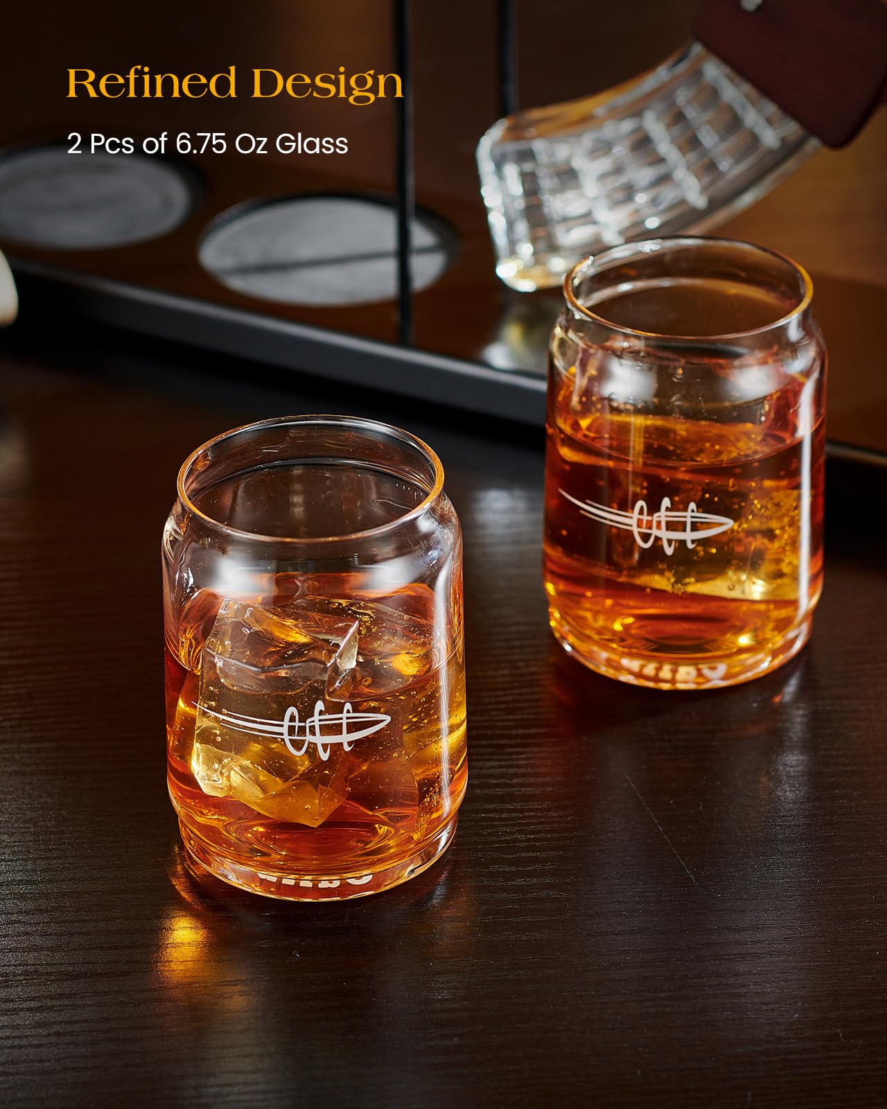 Kollea Birthday Gifts for Men Dad, Whiskey Decanter Sets for Men - Gun Decanter, Detachable Magazine & 2 Bullet Shot Glasses, Liquor Dispenser for Bar, Anniversary Military Fathers Present for Brother
