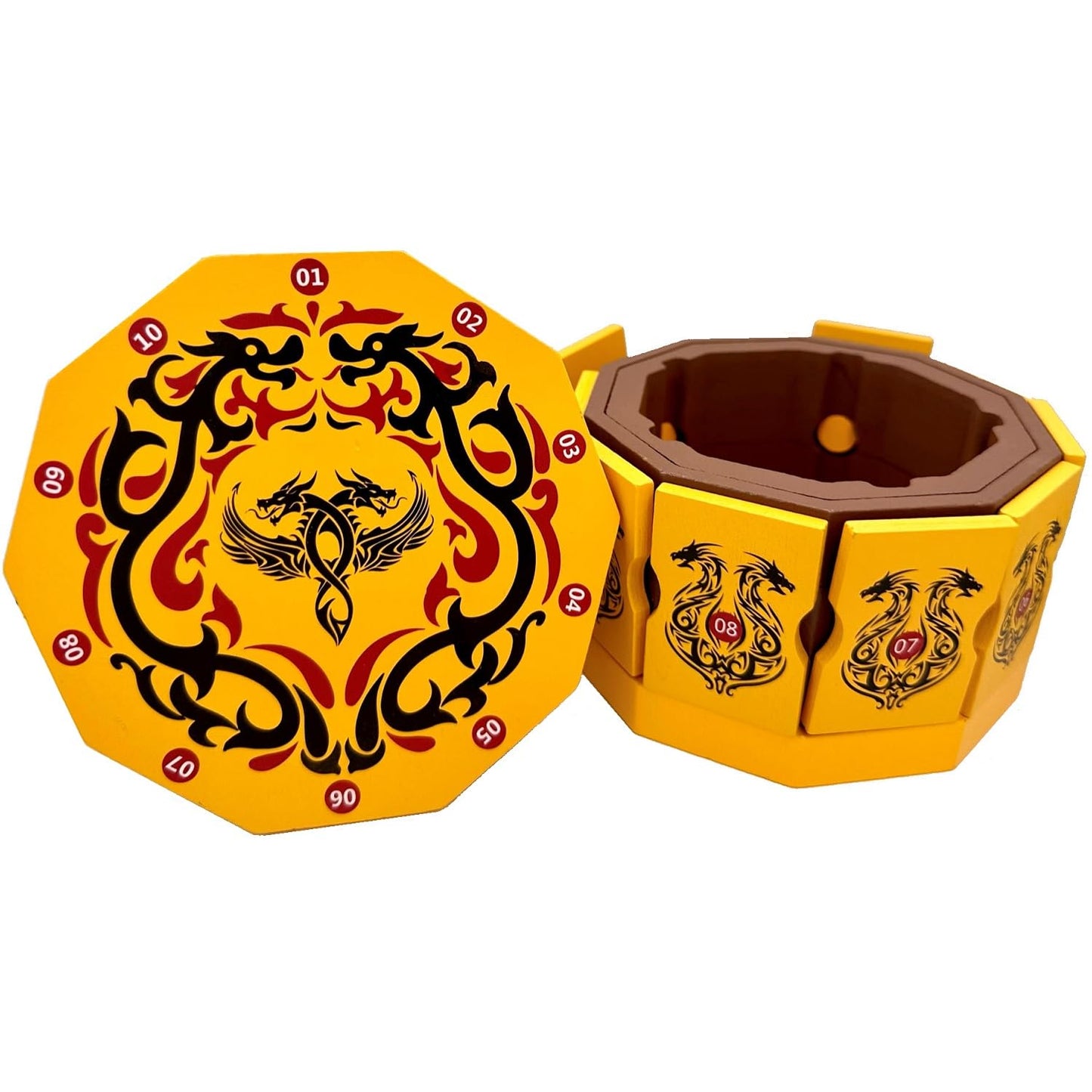 Dragons Cave Safe Secret Puzzle Box Money and Gift Card Holder in a Wood IQ challenging Lock Box with Hidden Compartments Brainteaser