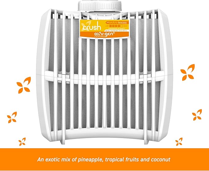 Oxygen-Pro - Crush, Tropical Waves Strong Fragrance Cartridge For Oxy-Gen Powered Commercial Air Fresheners and Deodorizers (6)