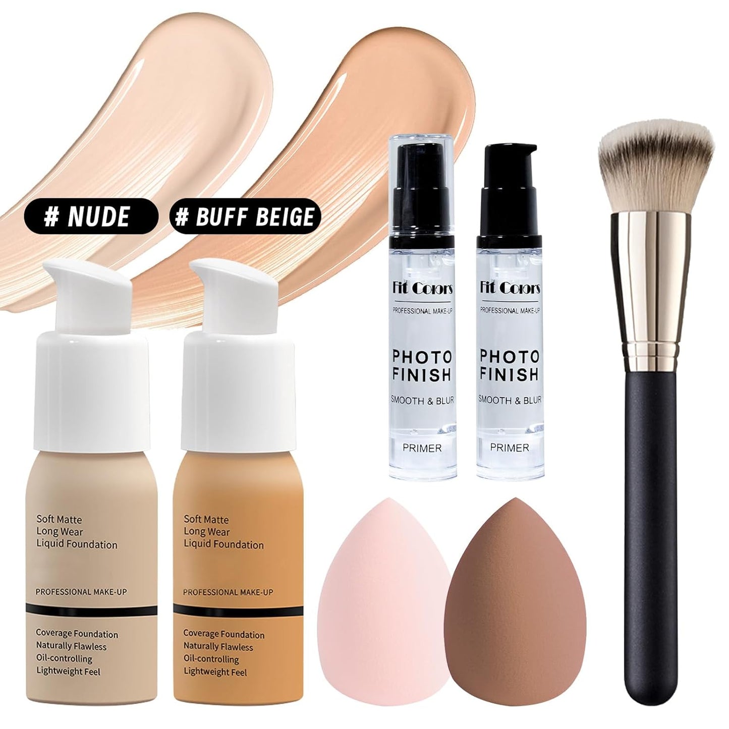 Makeup Set Kit for Women Full Kit, Makeup Present for Women Teen Girl, Eyeshadow Foundation Face Primer Brush 3 in 1 Palette Lip Gloss, Eyebrow Soap Mascara Eyeliner cosmetic bag