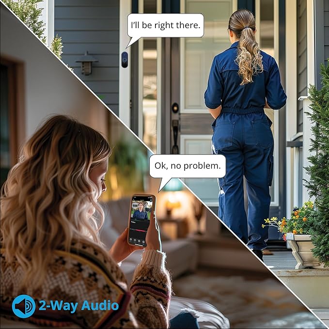 Night Owl 1080p Video Doorbell with Mount (Doorbell only)