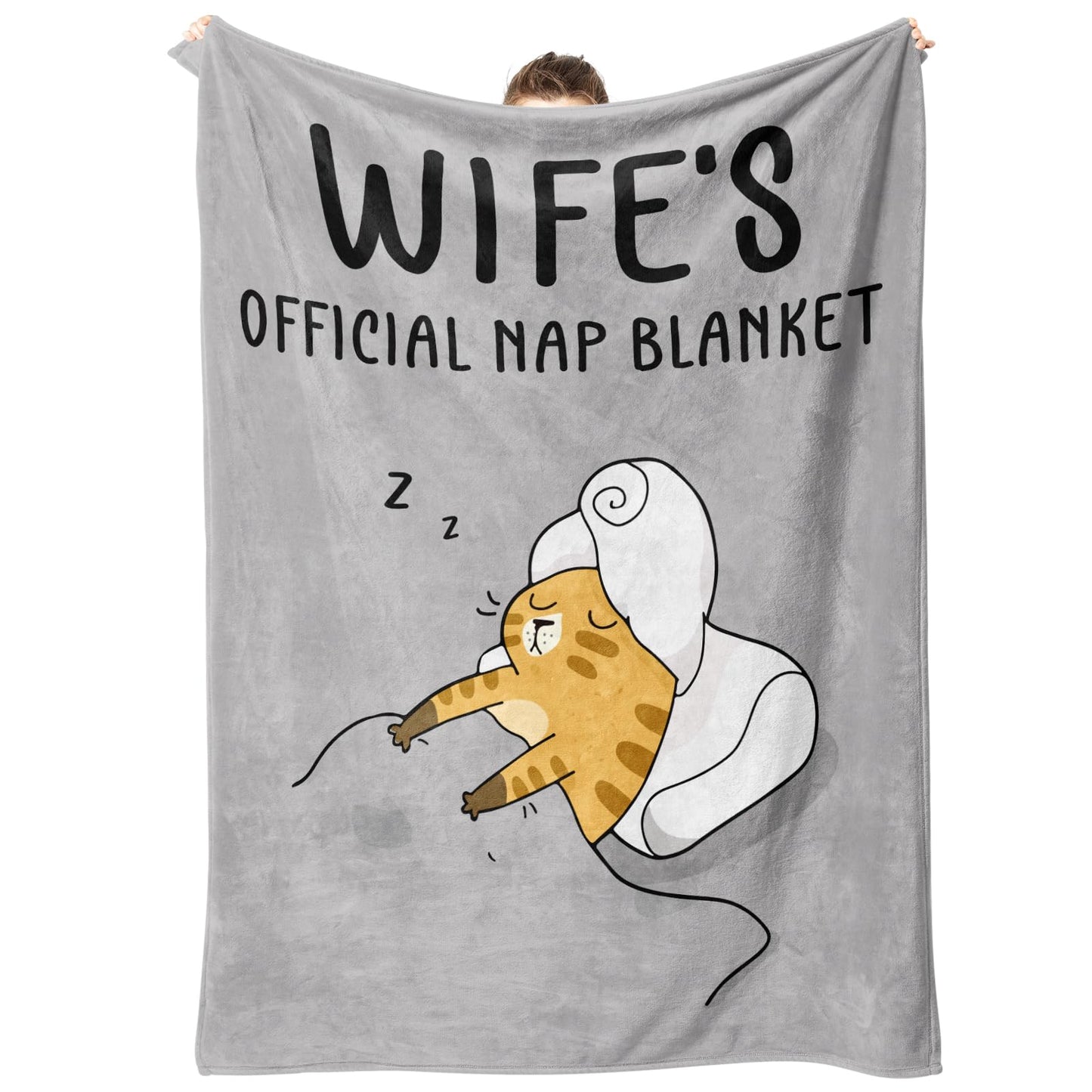 SteadStyle Gifts for Wife from Husband - Gifts for Her Blanket, Wife Birthday Gift Ideas, Wedding Anniversary Romantic Gift for Wifey, Valentine's Mother's Day Present for Her 60"X 50"
