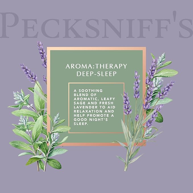 Pecksniff's Deep-Sleep Aromatherapy Diffuser, 100 ml/3.38 Fl Oz, Long-Lasting Fragrance for Relaxation