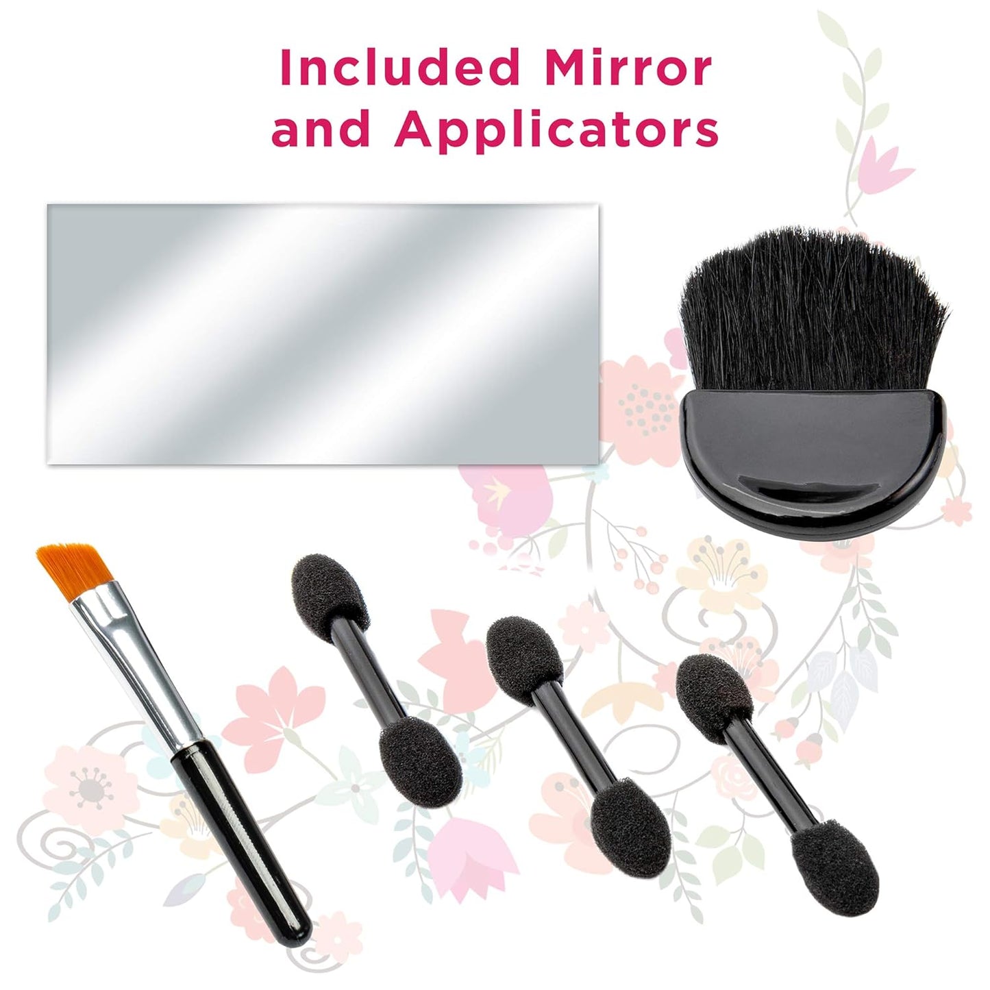 Makeup Kit Gift Set - 41 Eye Shadows, 7 Body Glitters, 1 Lip Liner Pencil, 1 Lipsticks, 4 Blushs, Eye liner pencil, 5 Concealers, 2 Lip Gloss, 5 Bronzers, Mirror