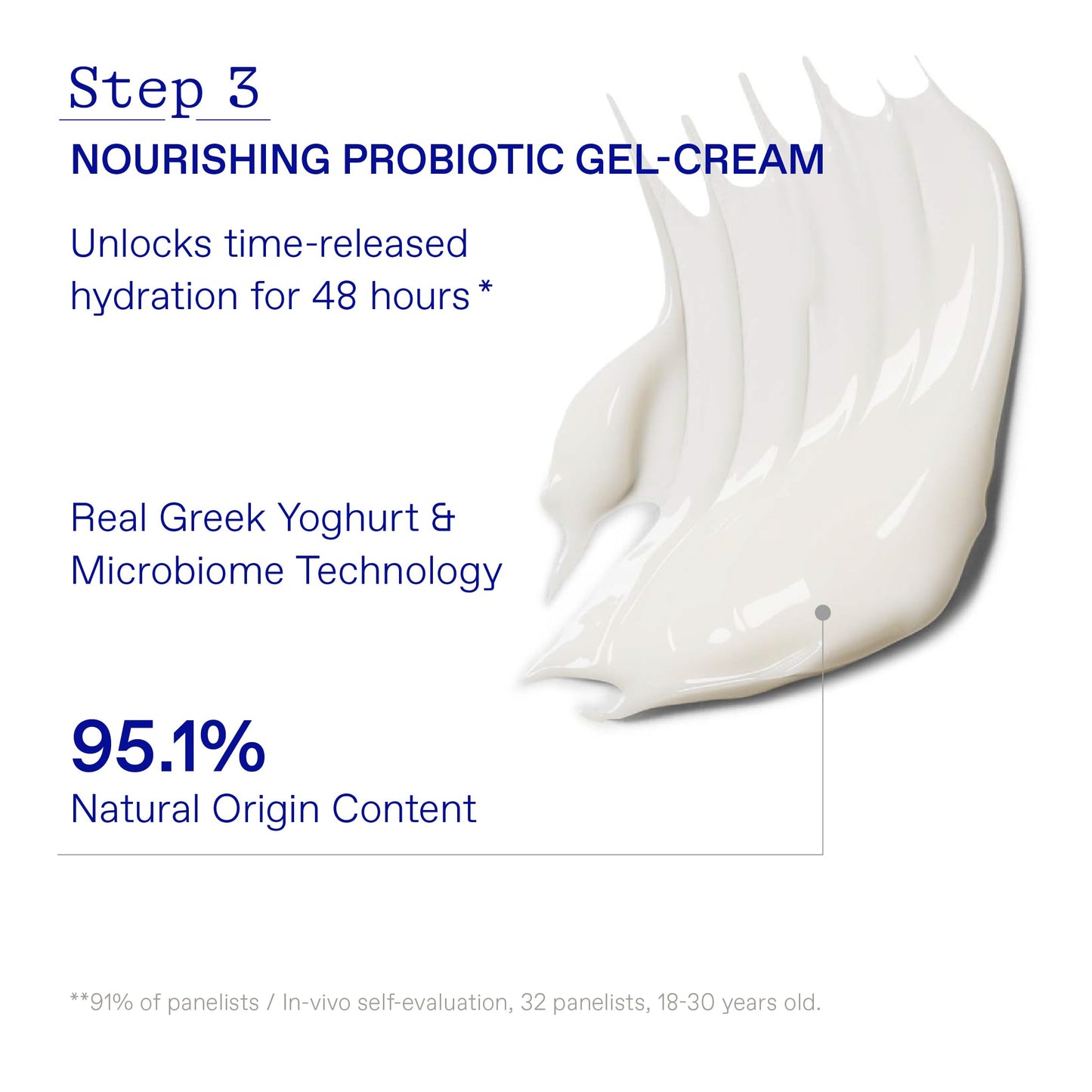 KORRES Greek Yoghurt Hydration Boost Trio Set, 3-Step Skin Care Kit with Foaming Cream Cleanser, Eye Gel & Probiotic Gel Cream, Pre & Probiotics for Balanced Hydration, Clean Beauty, 3 Piece Set