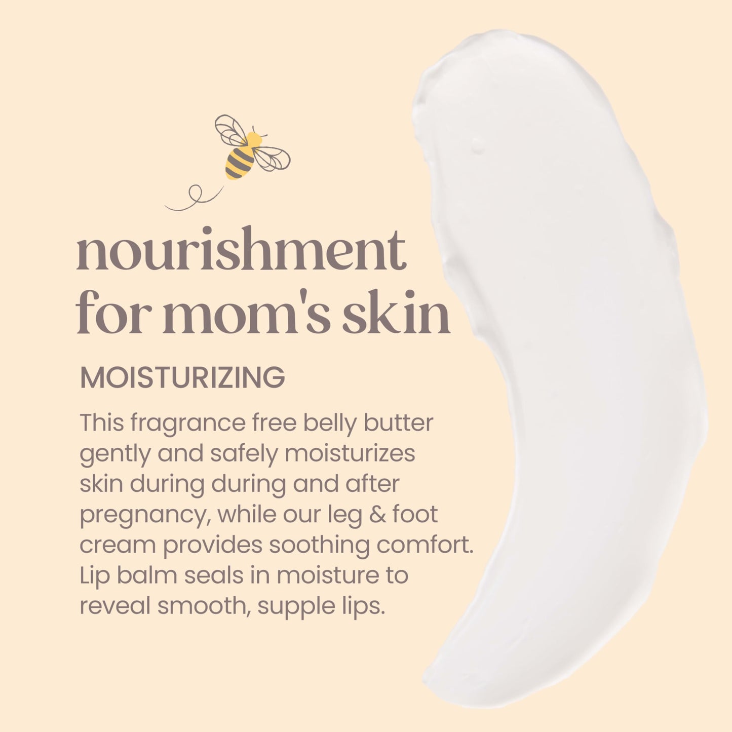 Burt's Bees Pregnancy Essentials Gifts Set, 3 Giftable Baby Shower Products & Must Have Baby Registry Items, Nourishing Skincare - Mama Belly Butter, Original Lip Balm, Leg & Foot Cream