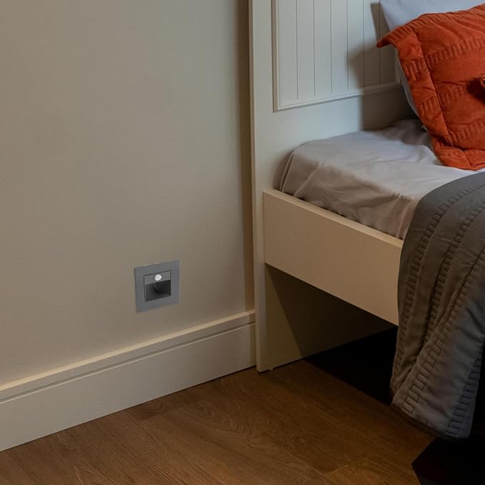 Motion Sensor Led Step Lights for Stairs Hallways and Aisles Indoor and Outdoor Warm Soft Lighting Smart Sensor Activated Sturdy and Design